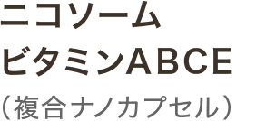 ニコソーム ビタミンABCE(複合ナノカプセル)